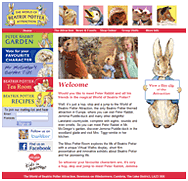 Hopskipjump (Beatrix Potter) - content managed website built by Meantime IT